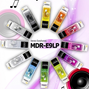 MDR-E9LP 톡톡 튀는 컬러 이어폰