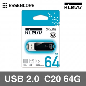Essencore KLEVV NEO C20 64GB USB2.0 메모리 클레브