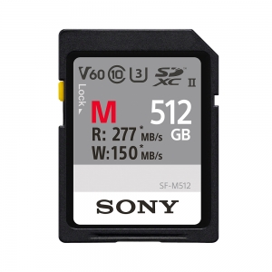 SF-M512 SDXC UHS-II U3 4K 512GB 메모리 R277MB/s W150MB/s 소니 정품 메모리