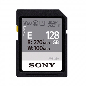 SF-E128A 소니 128GB SD 메모리 UHS-II R270MB/s W100MB/s