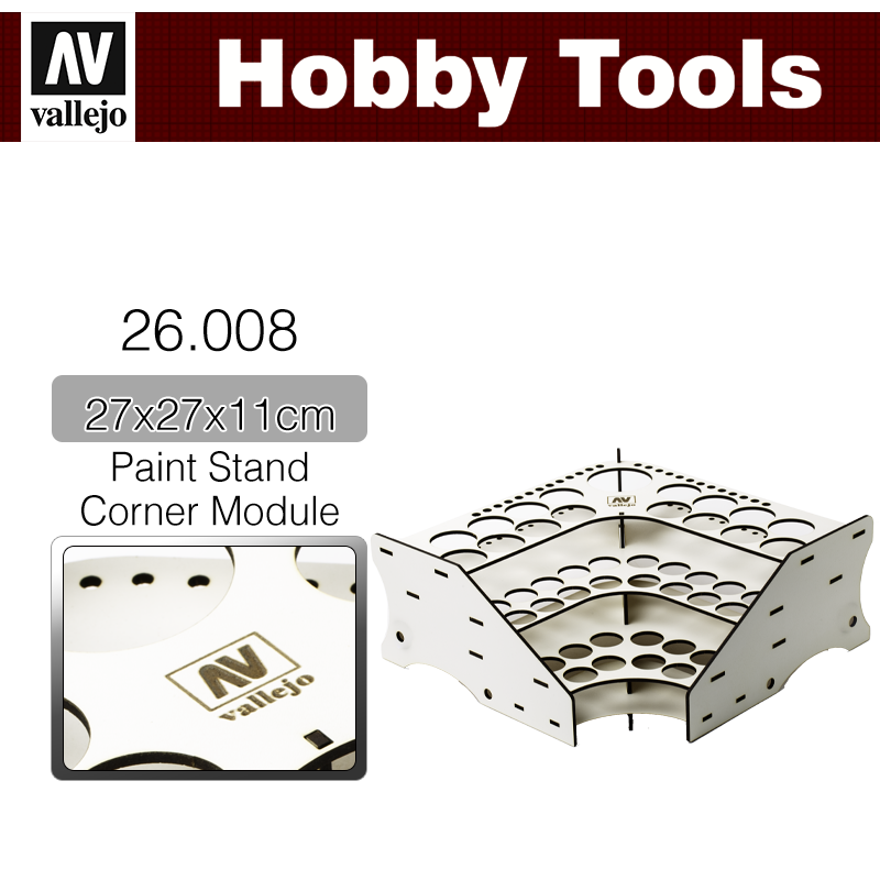Vallejo Hobby Tools _ 26008 _ Paint Stand _ Corner Module
