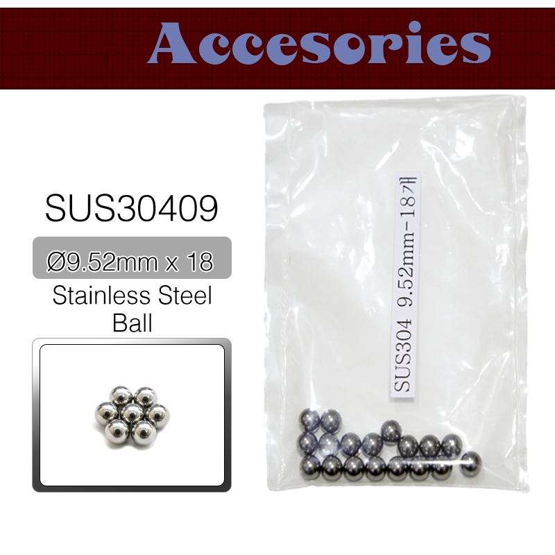 Hobby Tools _ SUS30409 _ 9.52mm _ Stainless Steel Ball (Pack 18ea )