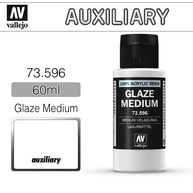 Vallejo Auxiliary _ 73596 _ 60ml _ Glaze Medium