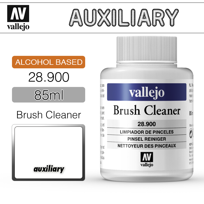 Vallejo Auxiliary _ 28900 _ 85ml _ Brush Cleaner