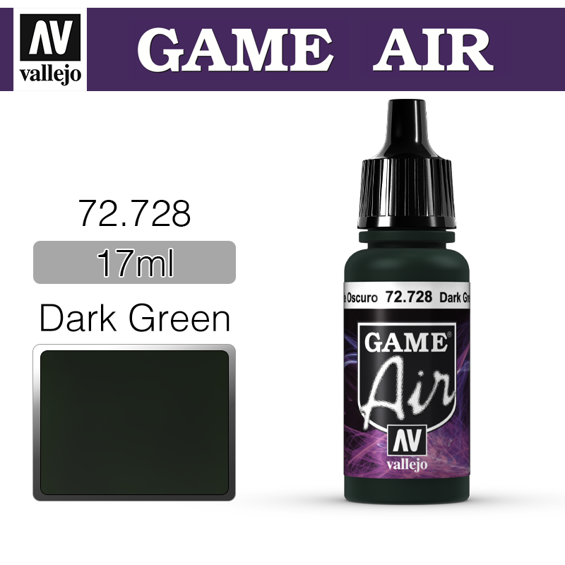 Vallejo Game Air _ 72728 _ Dark Green(* 단종)