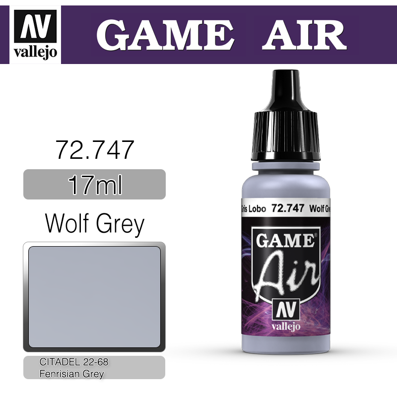 Vallejo Game Air _ 72747 _ Wolf Grey(* 단종)