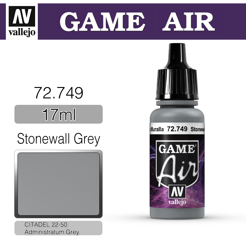 Vallejo Game Air _ 72749 _ Stonewall Grey(* 단종)