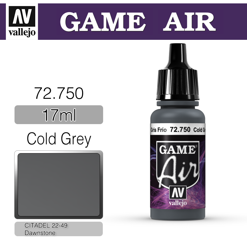 Vallejo Game Air _ 72750 _ Cold Grey(* 단종)