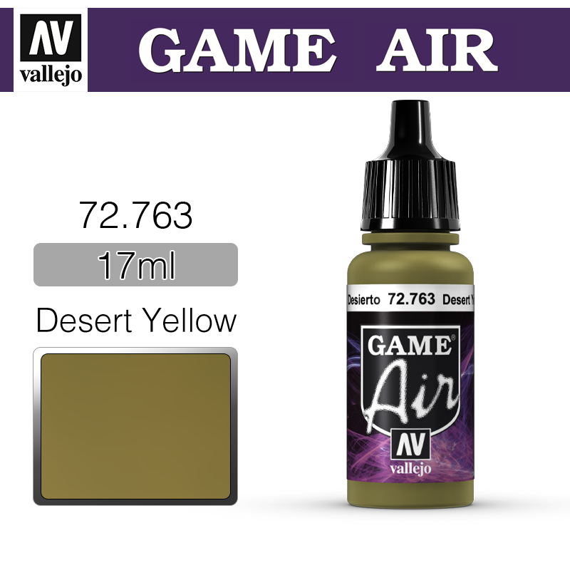 Vallejo Game Air _ 72763 _ Desert Yellow(* 단종)