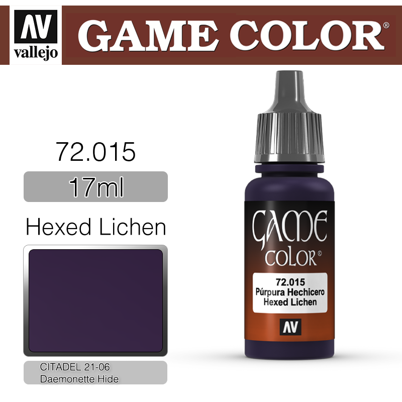 Vallejo Game Color _ 72015 _ Hexed Lichen (* 단종)