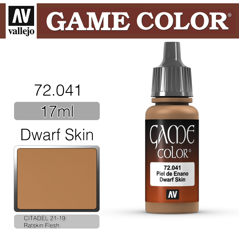 Vallejo Game Color _ 72041 _ Dwarf Skin (* 단종)