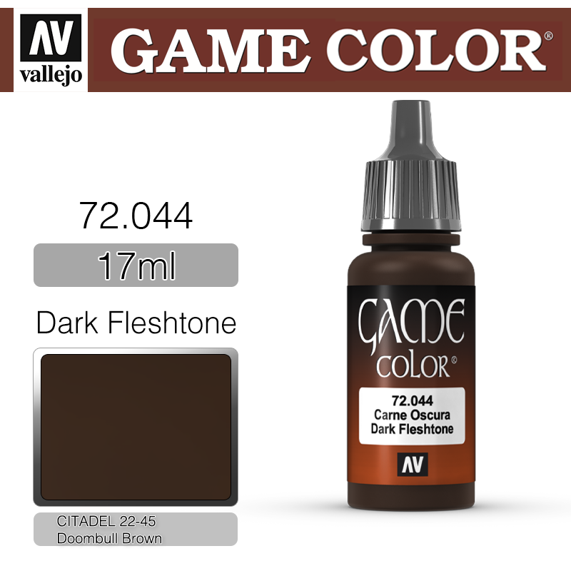 Vallejo Game Color _ 72044 _ Dark Fleshtone (* 단종)