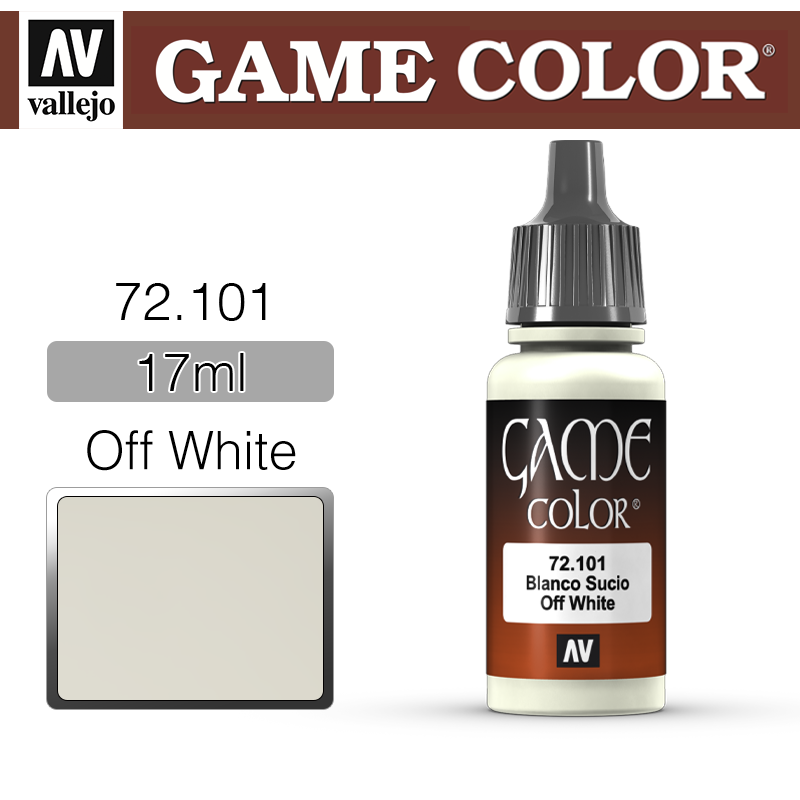 Vallejo Game Color _ 72101 _ Off White (* 단종)