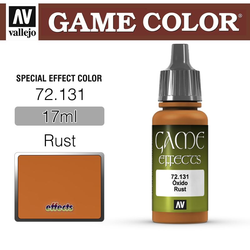 Vallejo Game Color _ 72131 _ Effects _ Rust (* 단종)