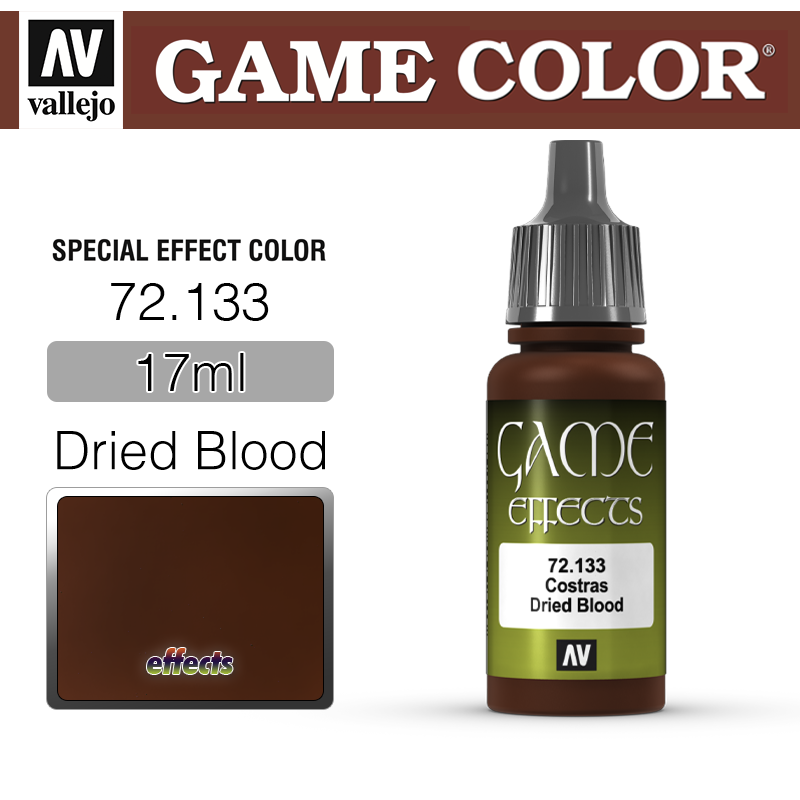 Vallejo Game Color _ 72133 _ Effects _ Dried Blood (* 단종)