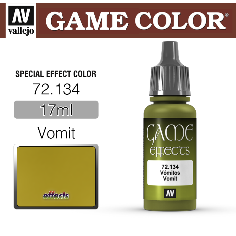 Vallejo Game Color _ 72134 _ Effects _ Vomit (* 단종)