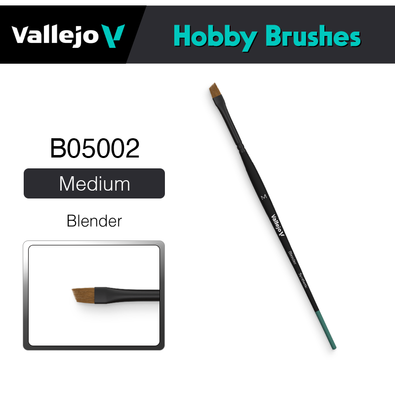 Vallejo Hobby Brushes _ B05002 _ Blender Medium