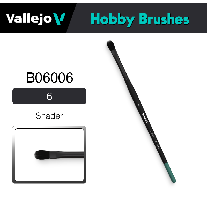Vallejo Hobby Brushes _ B06006 _ Shader 6