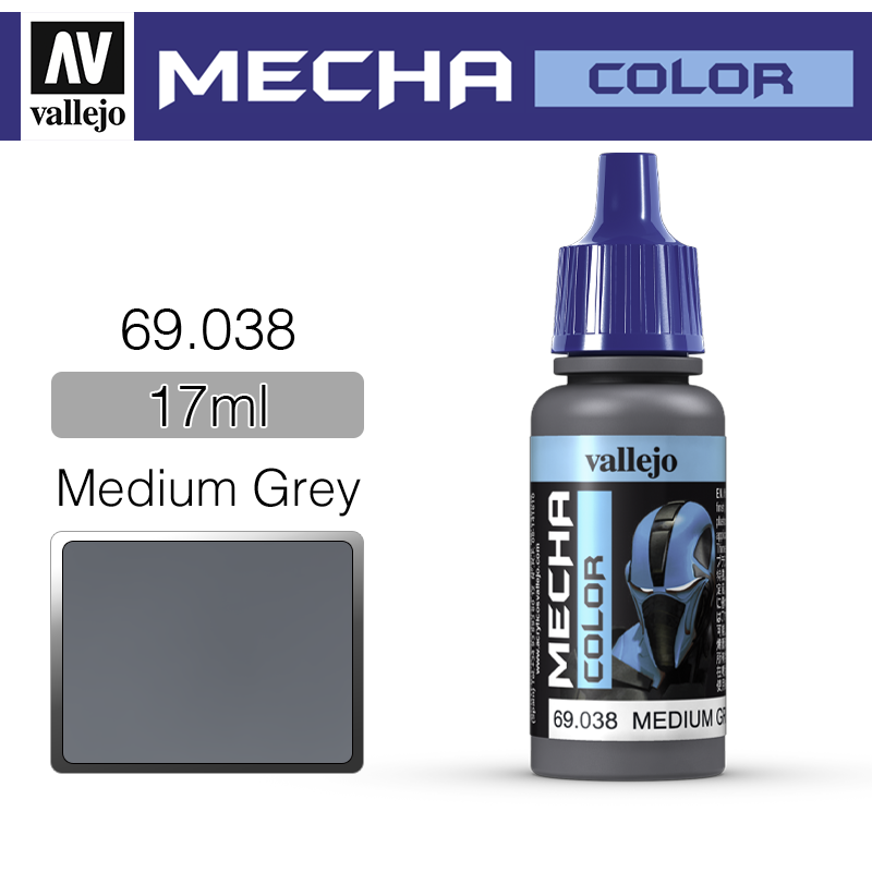 Vallejo Mecha Color _ 69038 _ Medium Grey