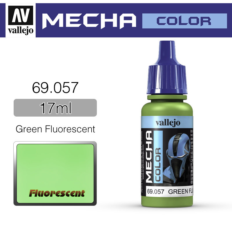 Vallejo Mecha Color _ 69057 _ Green Fluorescent