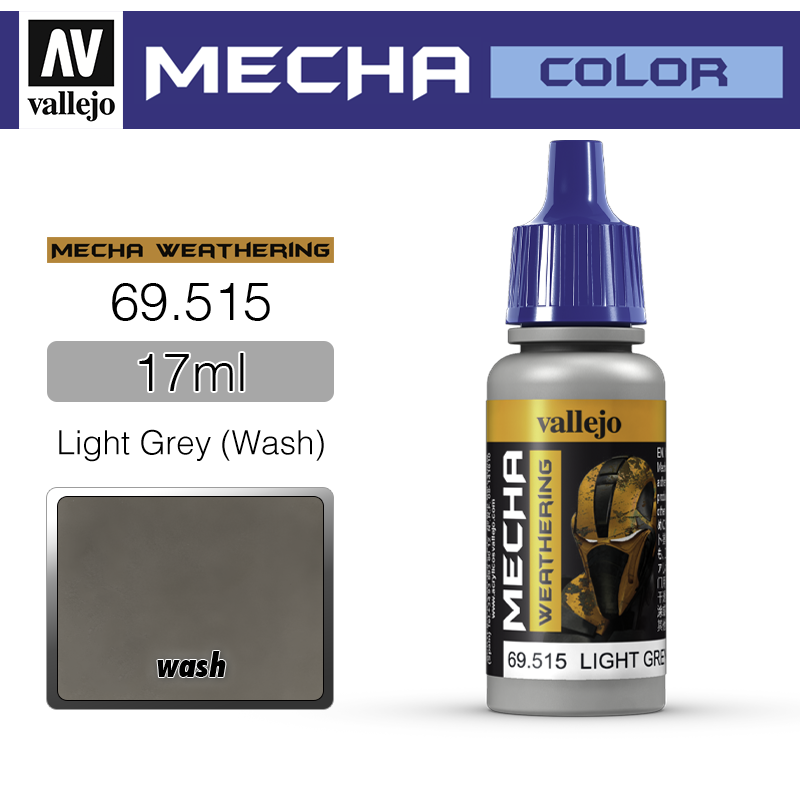 Vallejo Mecha Color _ 69515 _ Wash _ Light Grey Wash