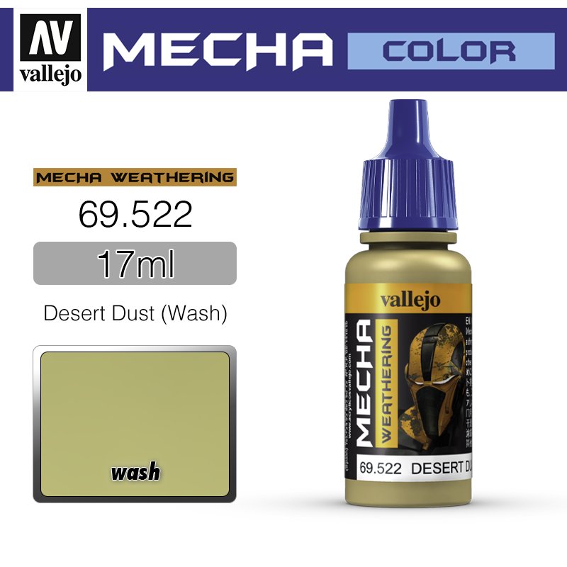 Vallejo Mecha Color _ 69522 _ Wash _ Desert Dust Wash