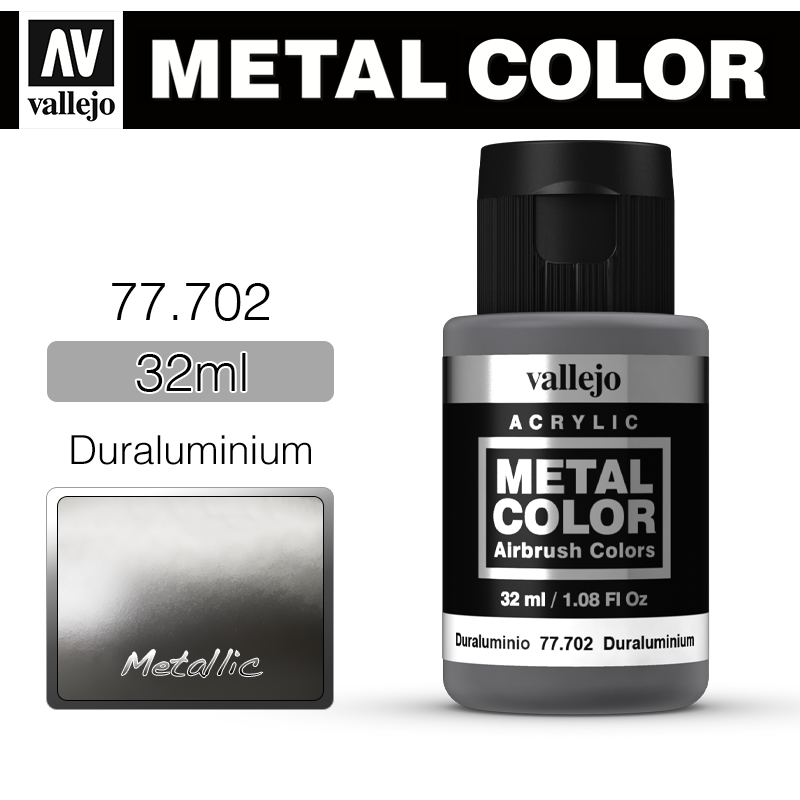 Vallejo Metal Color _ 77702 _ Duraluminium (Metallic)