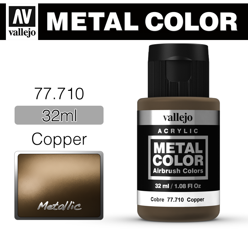 Vallejo Metal Color _ 77710 _ Copper (Metallic)