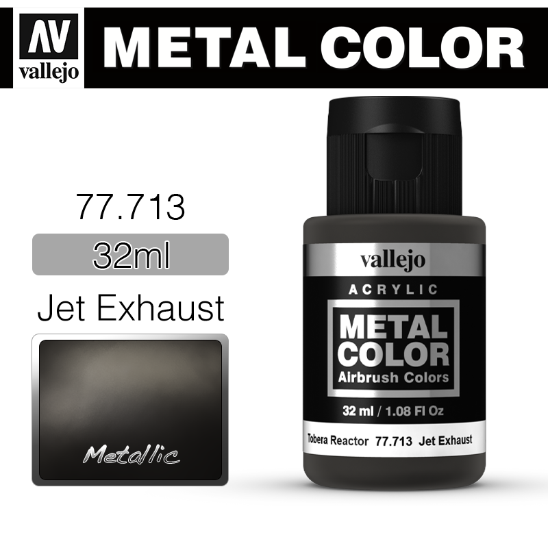 Vallejo Metal Color _ 77713 _ Jet Exhaust (Metallic)