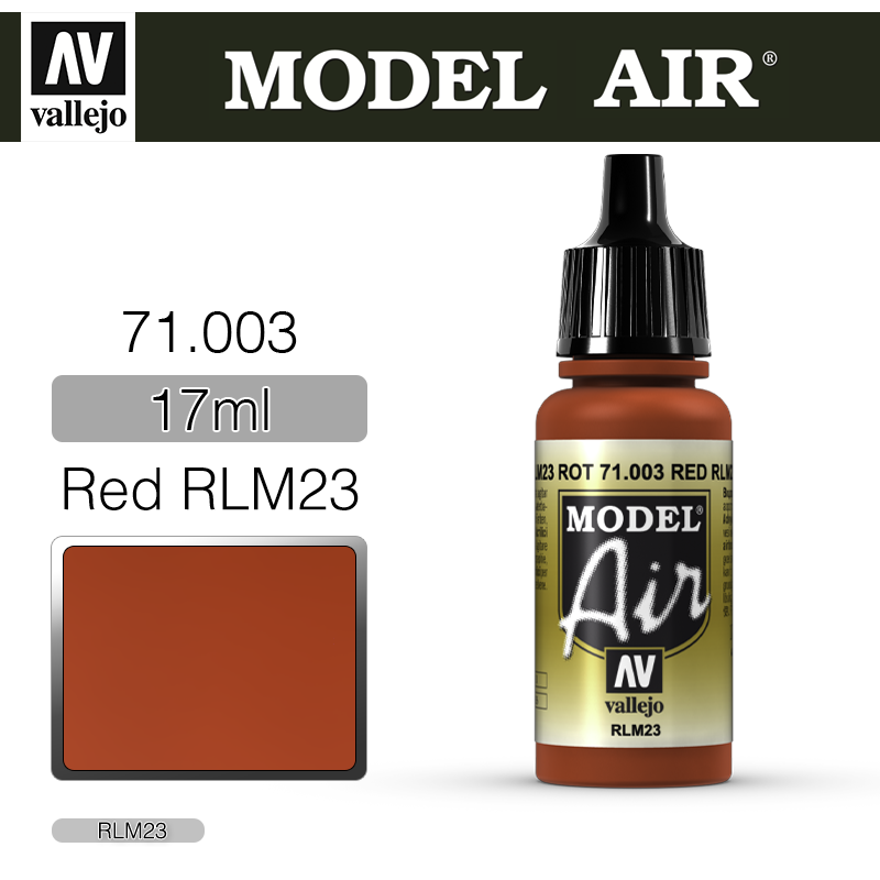 Vallejo Model Air _ 71003 _ Red RLM23