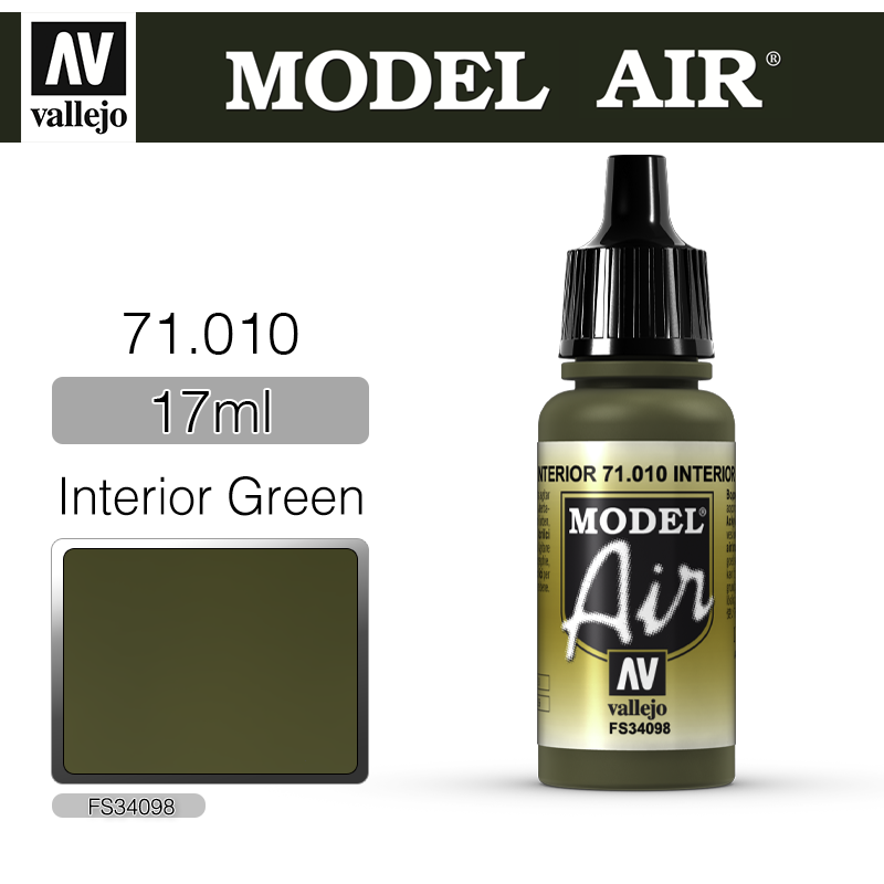 Vallejo Model Air _ 71010 _ Interior Green