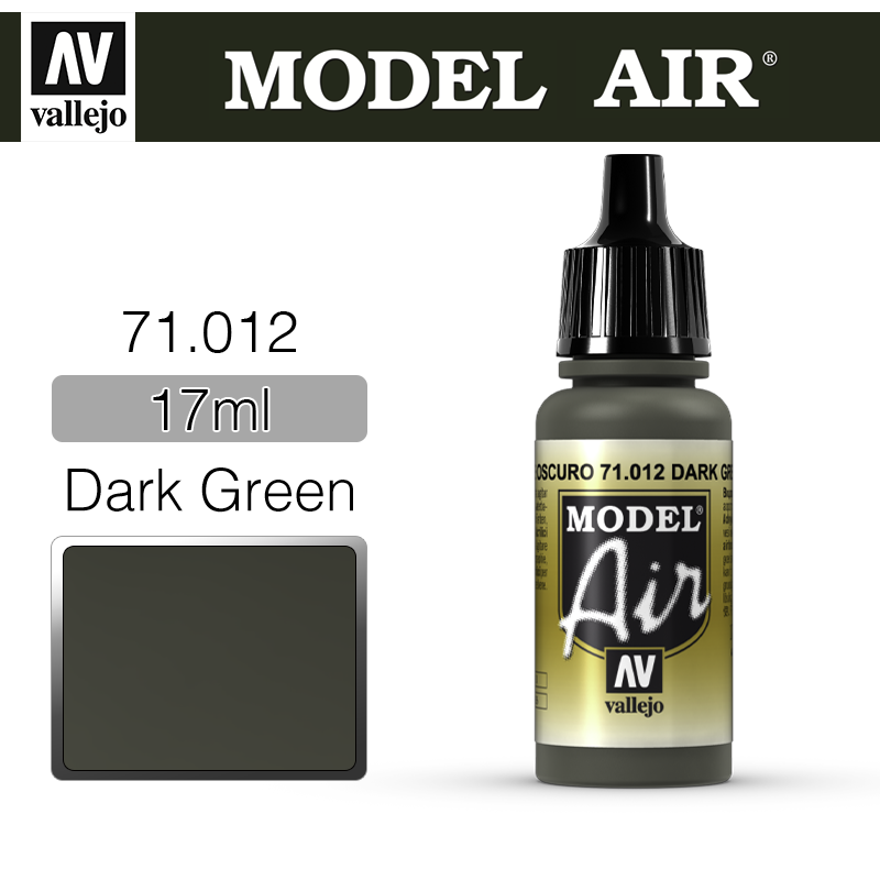 Vallejo Model Air _ 71012 _ Dark Green
