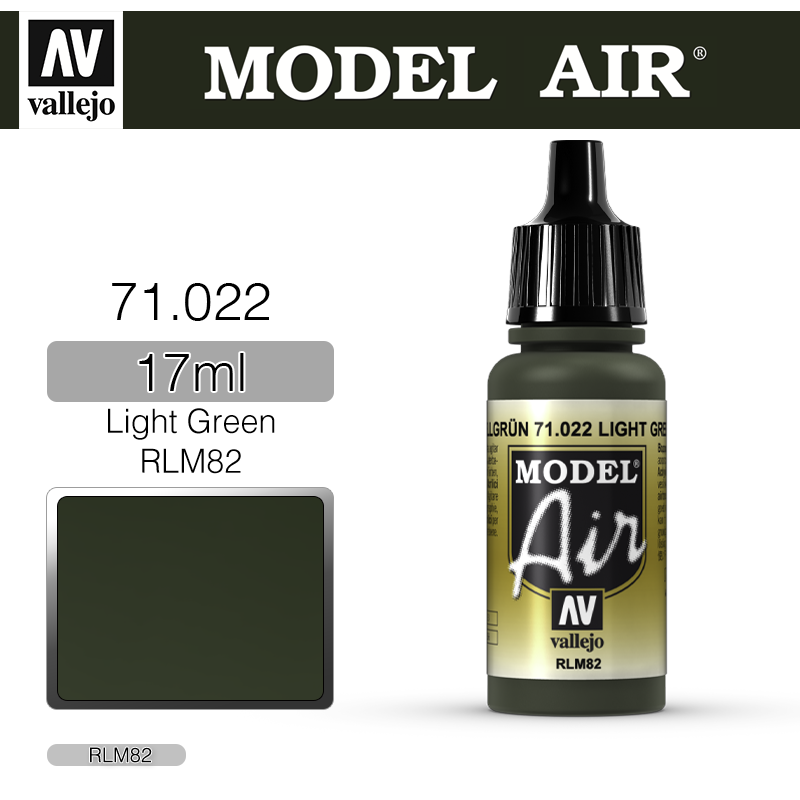 Vallejo Model Air _ 71022 _ Light Green RLM82