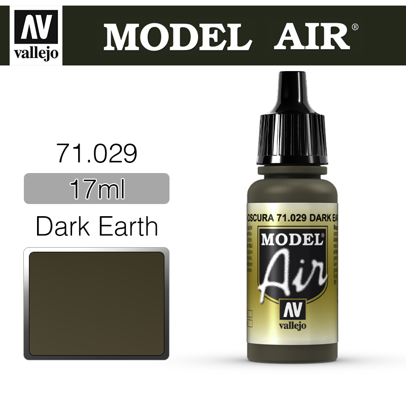 Vallejo Model Air _ 71029 _ Dark Earth