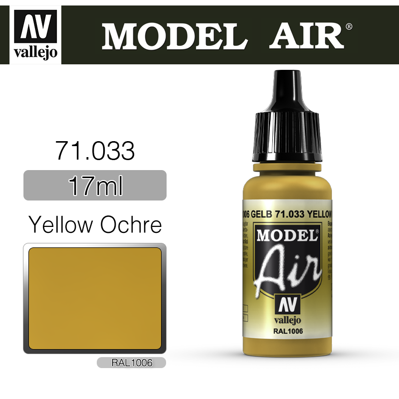 Vallejo Model Air _ 71033 _ Yellow Ochre
