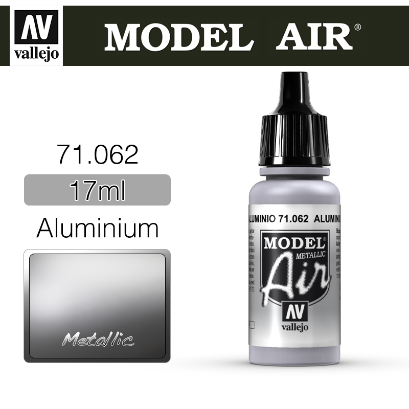 Vallejo Model Air _ 71062 _ Aluminium (Metallic)