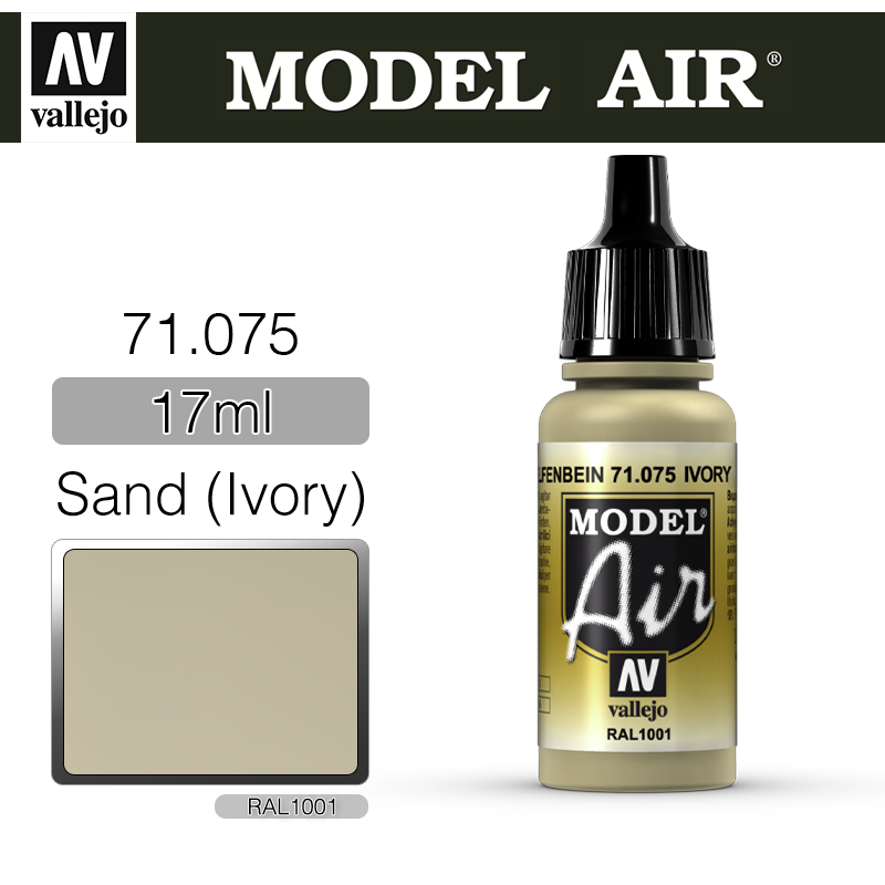 Vallejo Model Air _ 71075 _ Sand (Ivory)