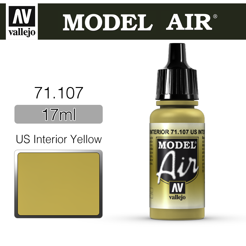 Vallejo Model Air _ 71107 _ US Interior Yellow