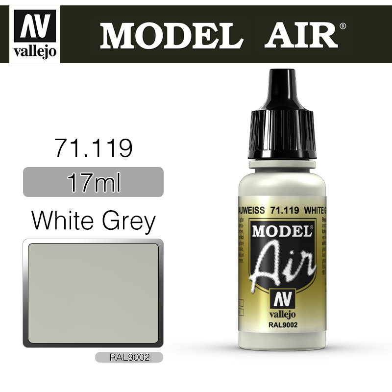 Vallejo Model Air _ 71119 _ White Grey