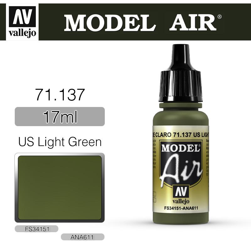 Vallejo Model Air _ 71137 _ US Light Green