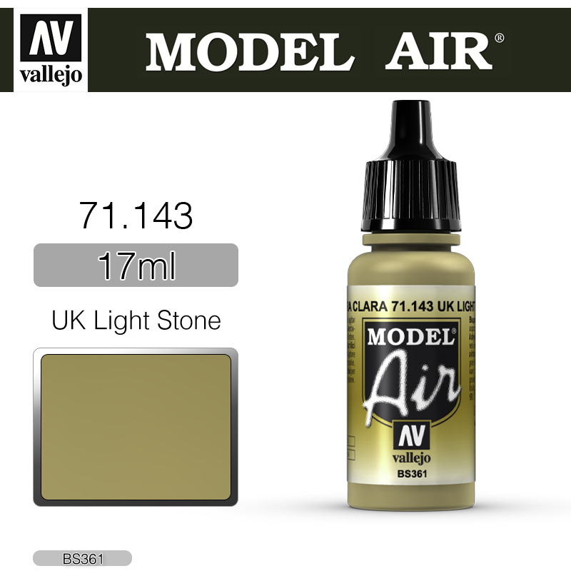 Vallejo Model Air _ 71143 _ UK Light Stone