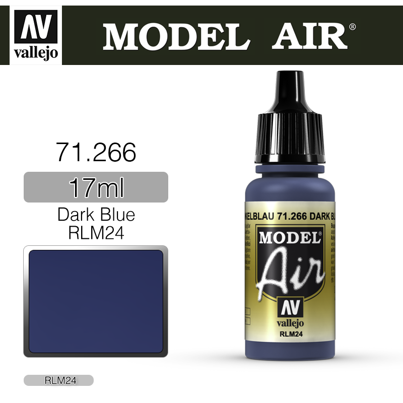 Vallejo Model Air _ 71266 _ Dark Blue RLM24