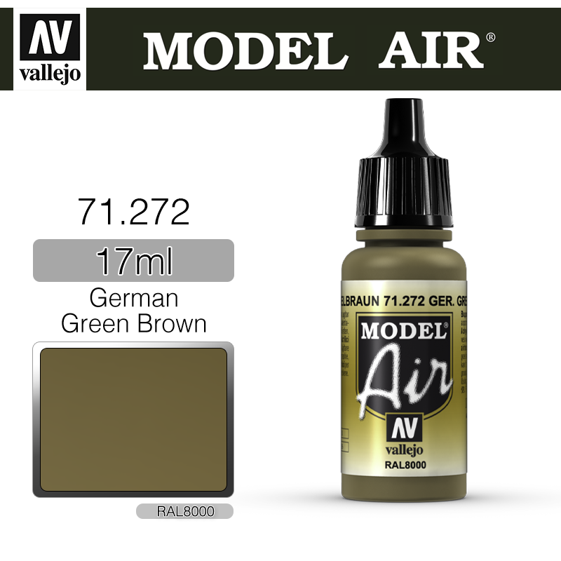 Vallejo Model Air _ 71272 _ German Green Brown