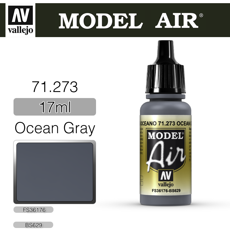 Vallejo Model Air _ 71273 _ Ocean Gray