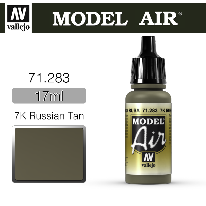 Vallejo Model Air _ 71283 _ 7K Russian Tan