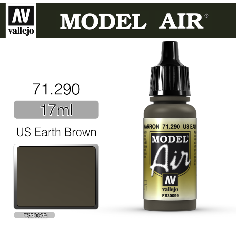 Vallejo Model Air _ 71290 _ US Earth Brown