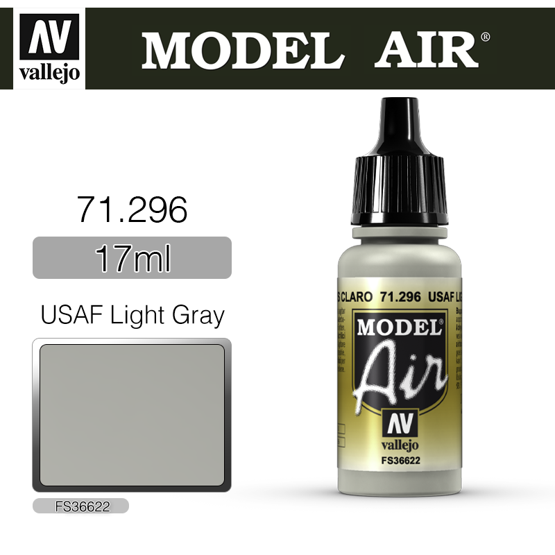 Vallejo Model Air _ 71296 _ USAF Light Gray