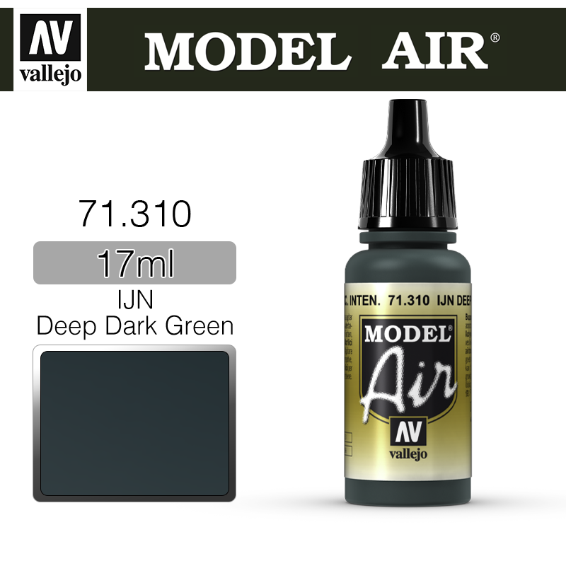 Vallejo Model Air _ 71310 _ IJN Deep Dark Green
