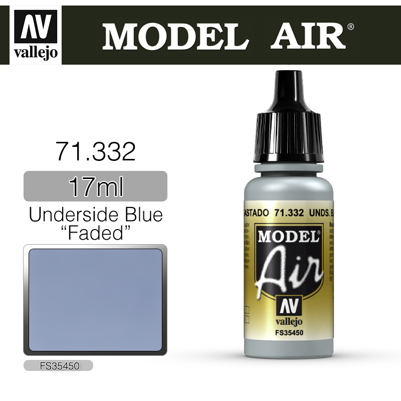 Vallejo Model Air _ 71332 _ Underside Blue "Faded"