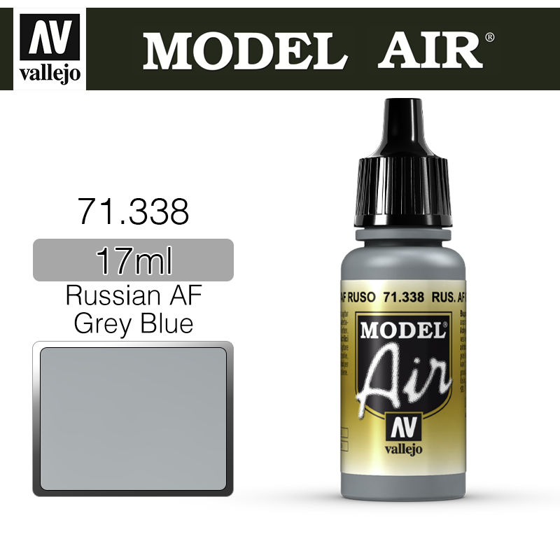 Vallejo Model Air _ 71338 _ Russian AF Grey Blue